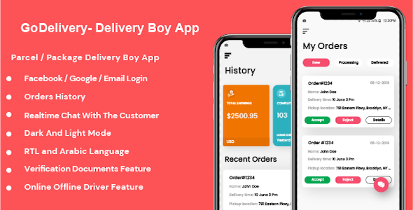 GoDelivery - Delivery Software for Managing Your Local Deliveries - DeliveryBoy App icon