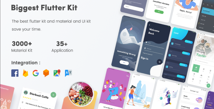 Pro UI Kits Flutter UI Kit icon