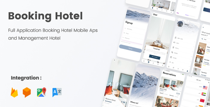 Flux Hotel Booking hotel full application in Flutter 3.0 icon