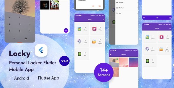 Locky - Folders & Files Locker Flutter 2 App icon