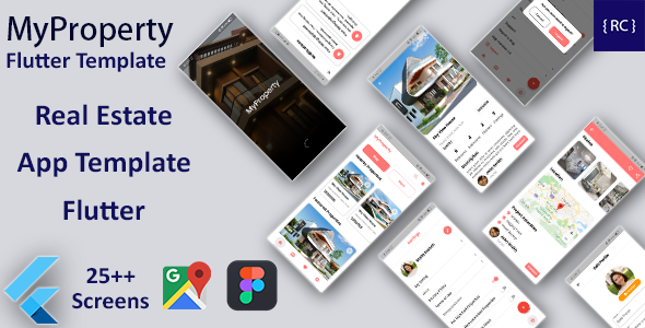 Real Estate Android App + Real Estate iOS App Template