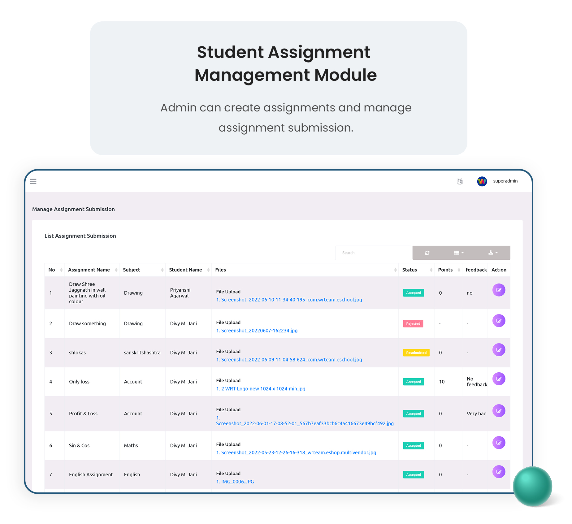 eSchool - Virtual School Management System Flutter App with Laravel Admin Panel - 26