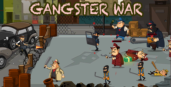 GANGSTER WAR - UNITY COMPLETE GAME icon