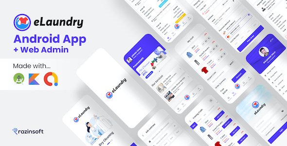 eLaundry Android App + Web Admin icon