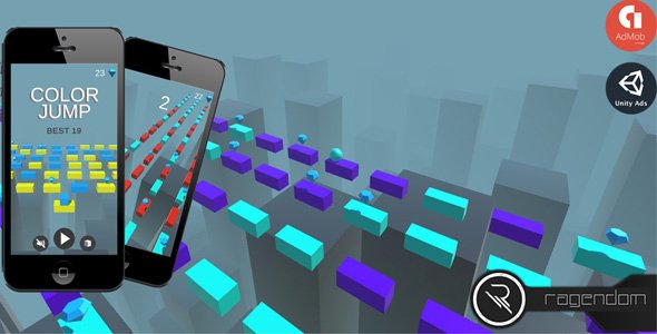 Color Jump – Complete Unity Game + Admob