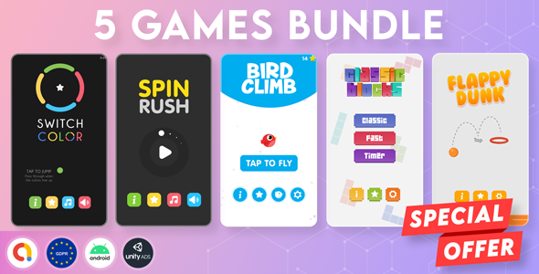 BUNDLE 5 GAMES