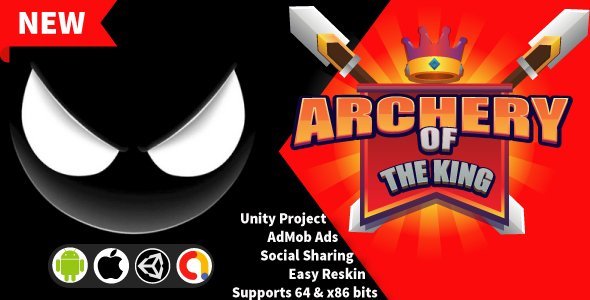 Archery of The King - Unity Game Project + Admob + Gdpr icon