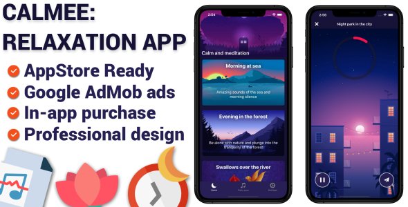 Calmee: relaxation - iOS Application icon