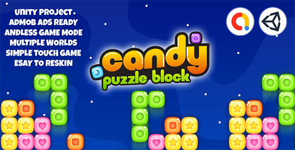 Candy Block Puzzle - Template Game Unity icon