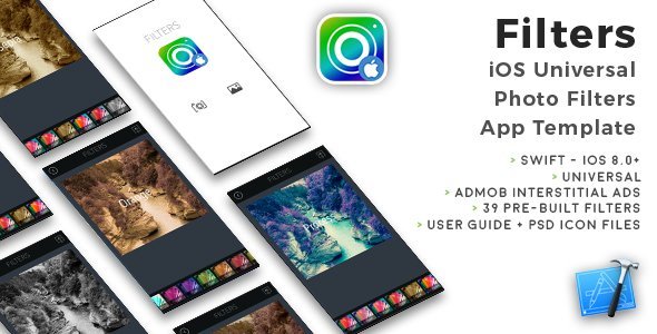 Filters | iOS Universal Photo Filters App Template (Swift) icon