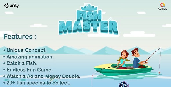 Fish Master : Addictive fishing game for Android with Admob icon