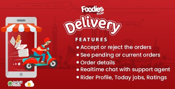 Foodies - IOS Delivery Boy Mobile App v1.0 icon
