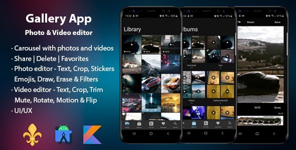 Gallery App - Photo & Video editor icon