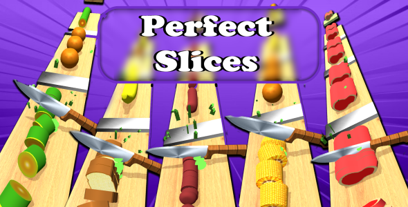 Perfect Slices Fruits Unity Source Code Android & IOS Game Template icon