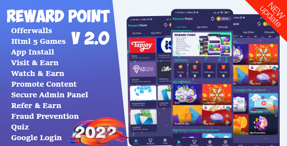 Reward Point - Html Games + Offerwall icon