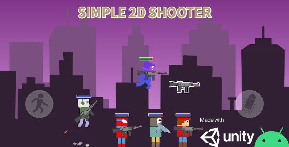 Simple 2d Shooter - Unity Game icon