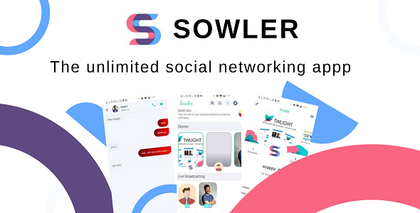 SowlerX - unlimited Social Network app for android icon