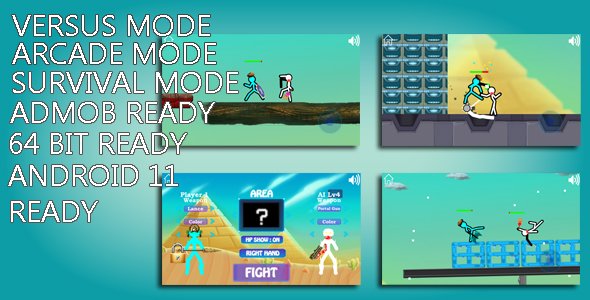 Stickman Free Fighting Unity Complete Project icon