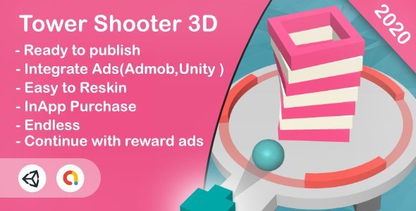 Tower Shooter 3D(Unity Game+Android+iOS+Admob) icon
