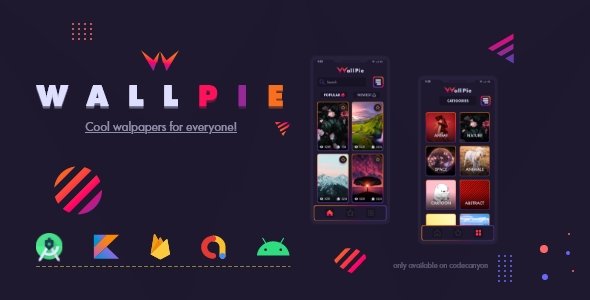 Wallpie - Wallpaper Application (Kotlin) icon