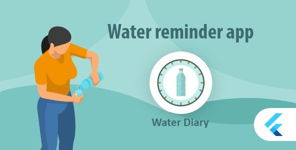 Water Drinking Reminder - Flutter App icon