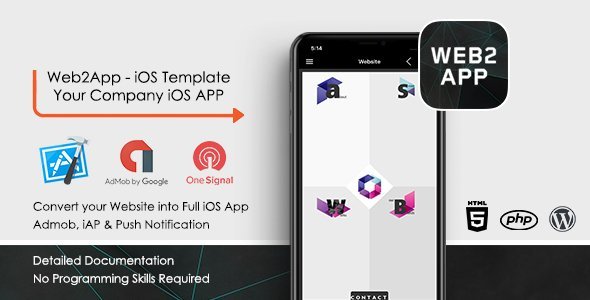 Web2App iOS App - Convert your Website to Mobile App icon