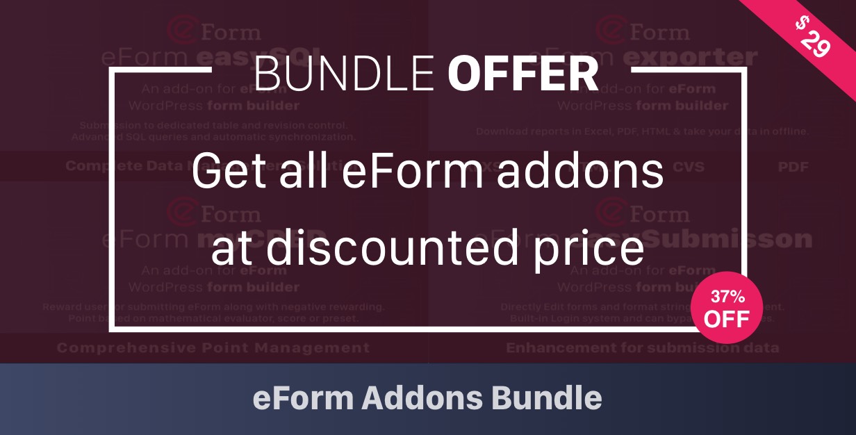 eForm - WordPress Form Builder - 1