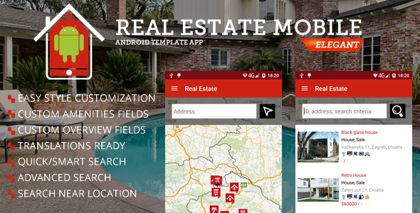 Real Estate Android Template