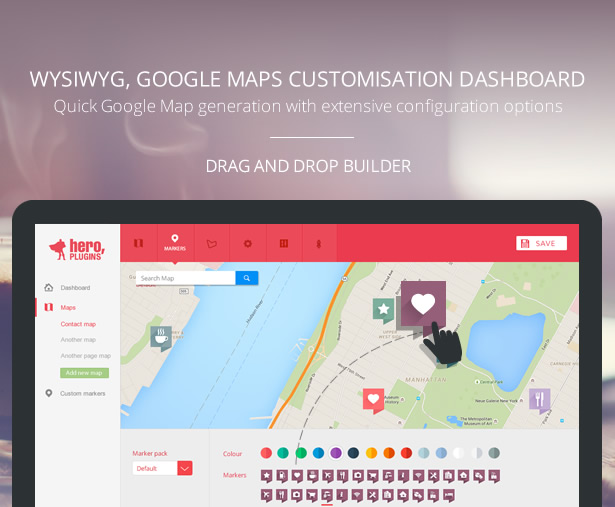 Hero Maps Premium - Customizable Google Maps Plugin - 5