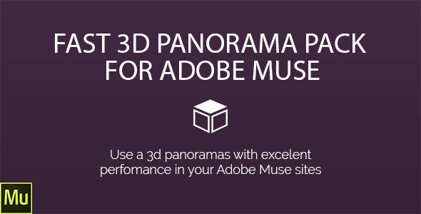 3D-Panorama Pack for Adobe Muse icon