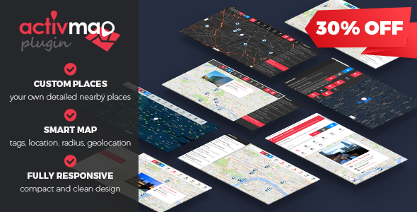 Activ'Map Nearby Places - Responsive POI Gmaps icon