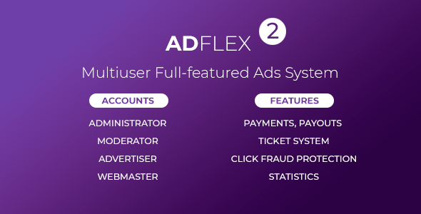 AdFlex - Multi User Full-featured Ads System icon