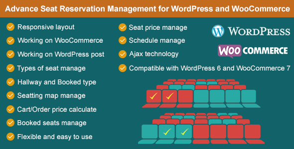 Advance Seat Reservation Management for WooCommerce icon