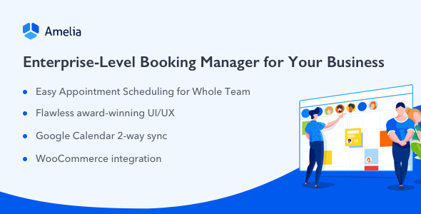 Amelia - Enterprise-Level Appointment Booking WordPress Plugin icon
