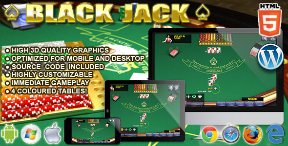 BlackJack 3D - HTML5 Casino Game icon