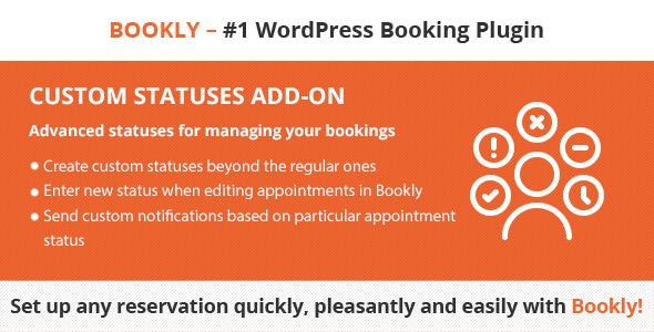 Bookly Custom Statuses (Add-on) icon