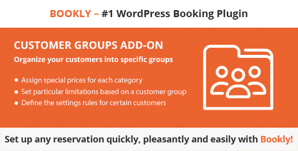 Bookly Customer Groups (Add-on) icon