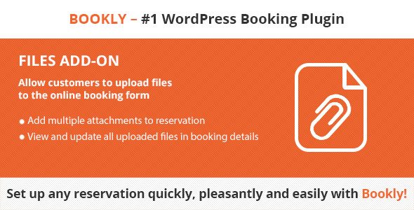 Bookly Files (Add-on)