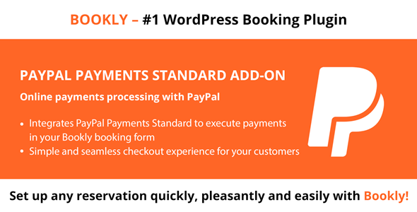 Bookly PayPal Payments Standard (Add-on)    