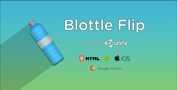 Bottle Flip | Unity3D | Android, iOS, HTML icon