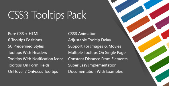 CSS3 Tooltips Pack icon