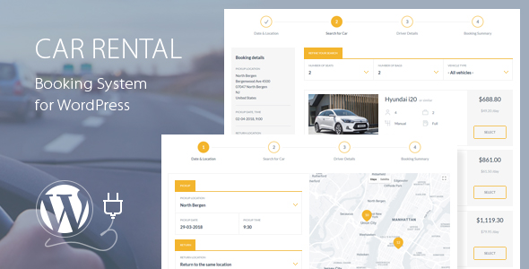 Car Rental Booking System for WordPress icon