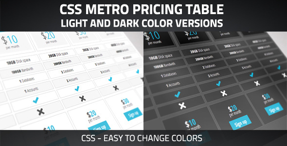 Clean Pricing Table icon