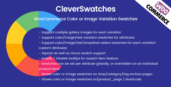 CleverSwatches - WooCommerce Color or Image Variation Swatches icon