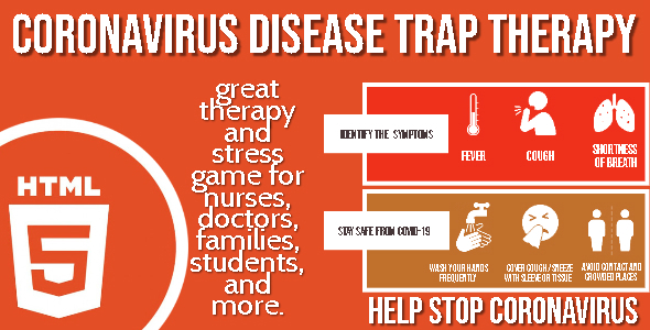 Coronavirus Disease Trap Therapy HTML5 Game - HTML5 Website icon