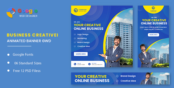 Creative Market Animated Banner GWD icon