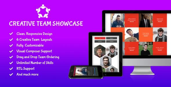Creative Team Showcase - Team Member Showcase WordPress Plugin & Team Editor icon