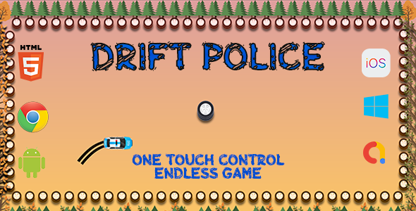 Drift Police - HTML5 Game icon