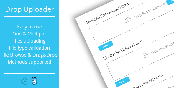 Drop Uploader - Drag&Drop Javascript File Uploader icon