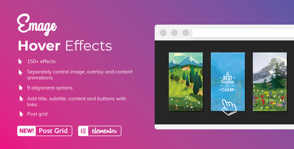 Emage - Image Hover Effects for Elementor icon